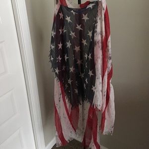 american flag scarf