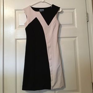 Black and white dress