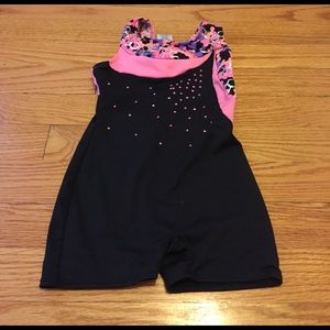 Toddler girl gymnastic leotard