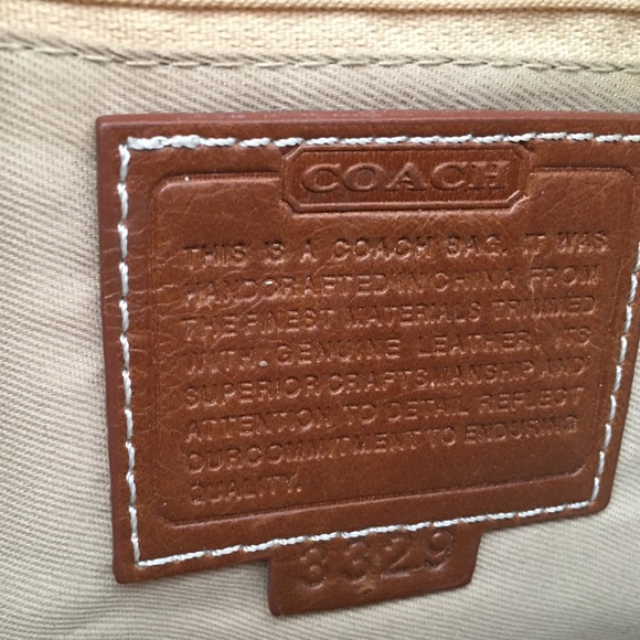 Coach denim purse - Picture 2 of 4