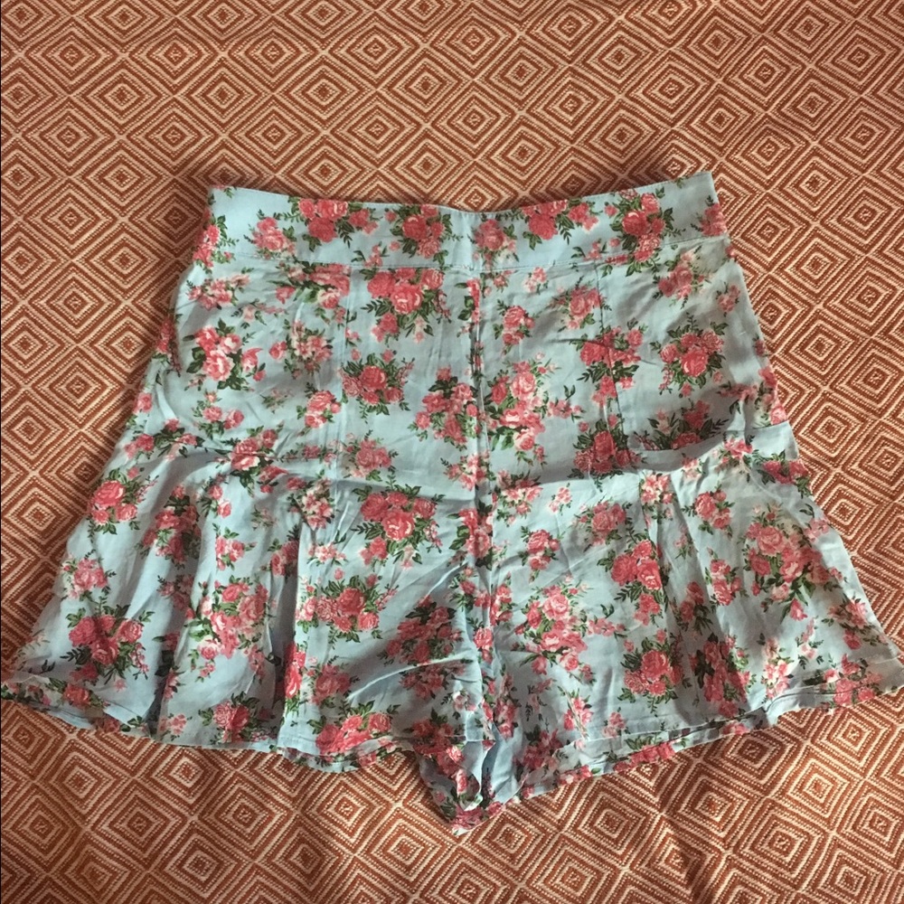 Floral Print Shorts