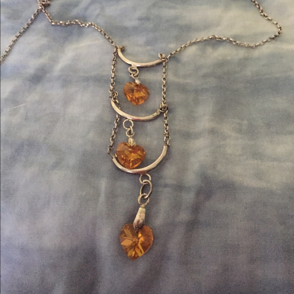 Handmade chandelier necklace