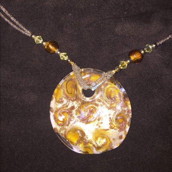 Direct from Venice, Italy. Glass Choker - Picture 2 of 4