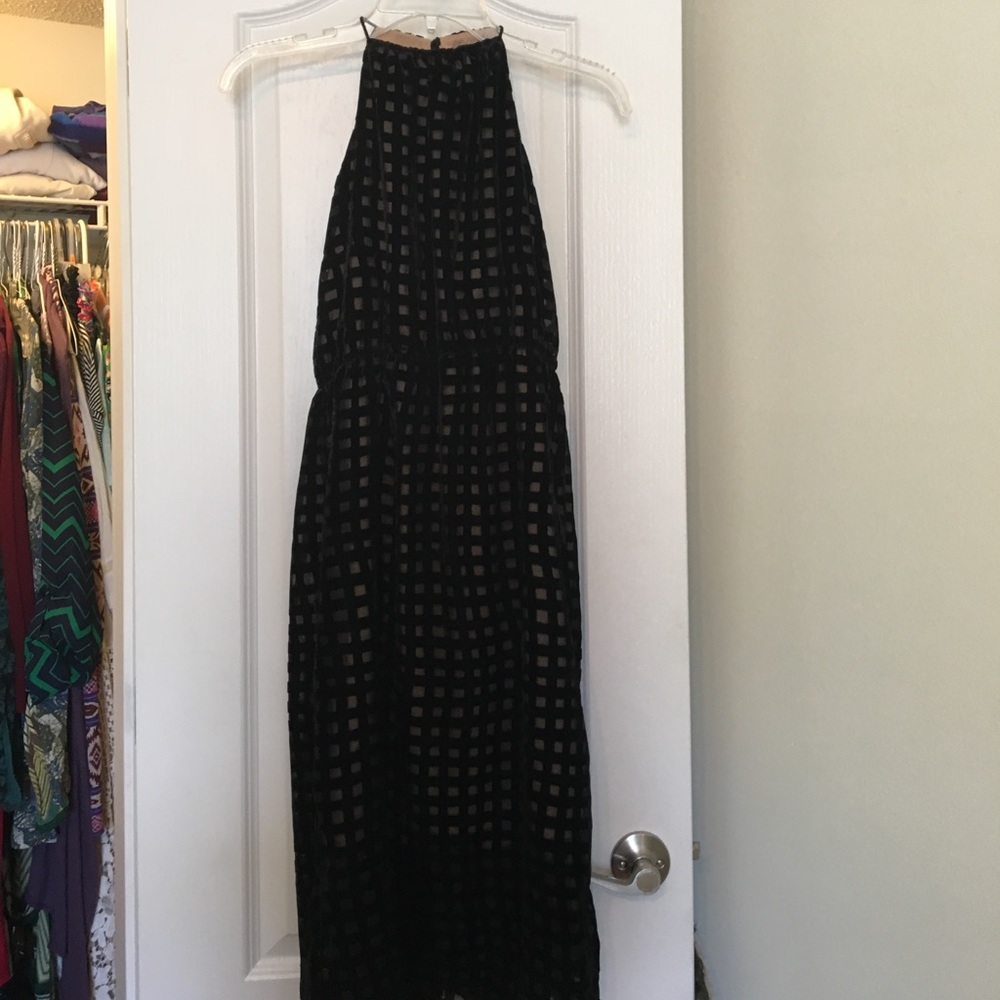 Anthropologie 02SKY velvet dress XS
