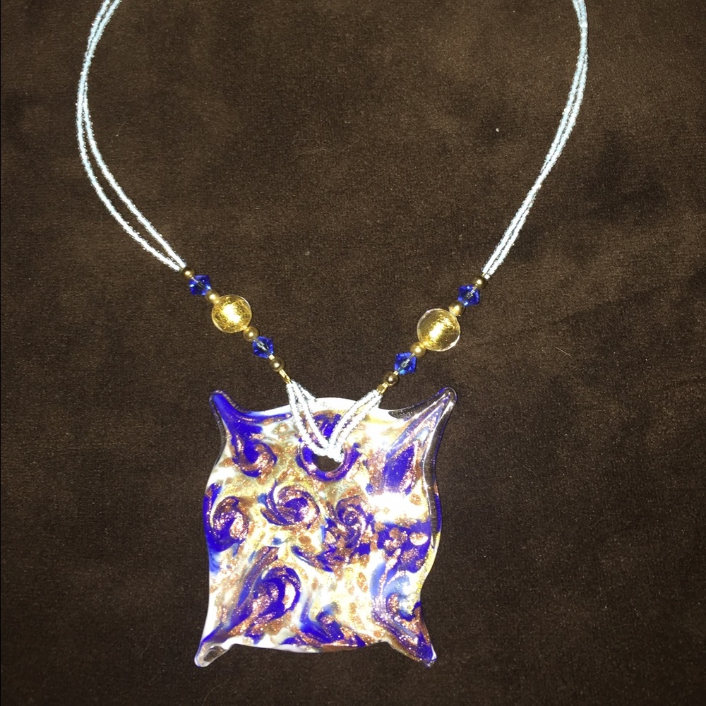 Direct from Venice, Italy. Glass Choker