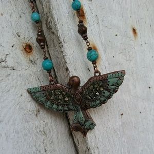 Thunder bird necklace