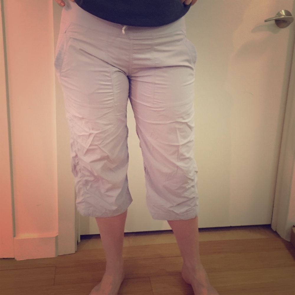 Lululemon cropped studio pants