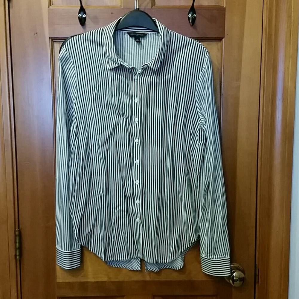 Banana Republic striped blouse