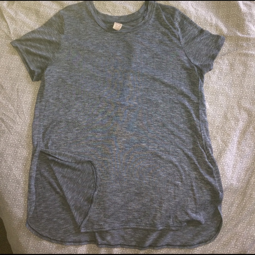 Long Blue T-Shirt/Tunic