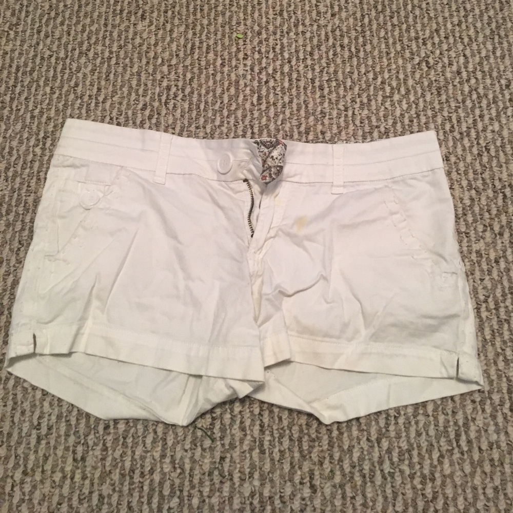 White shorts!