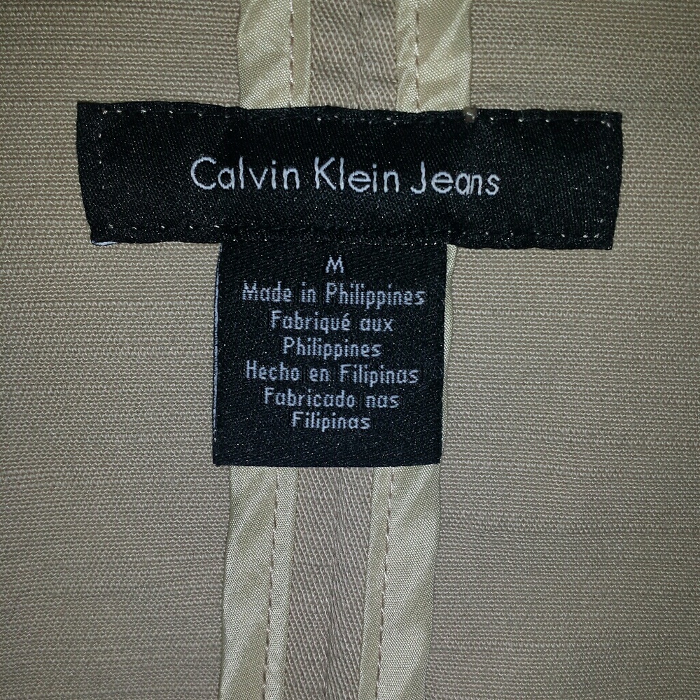 Calvin Klein embroidered blazer