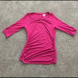 Pink A Pea in the Pod Short Sleeve Shirt