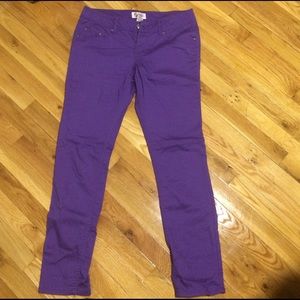 Purple jeans, size 13