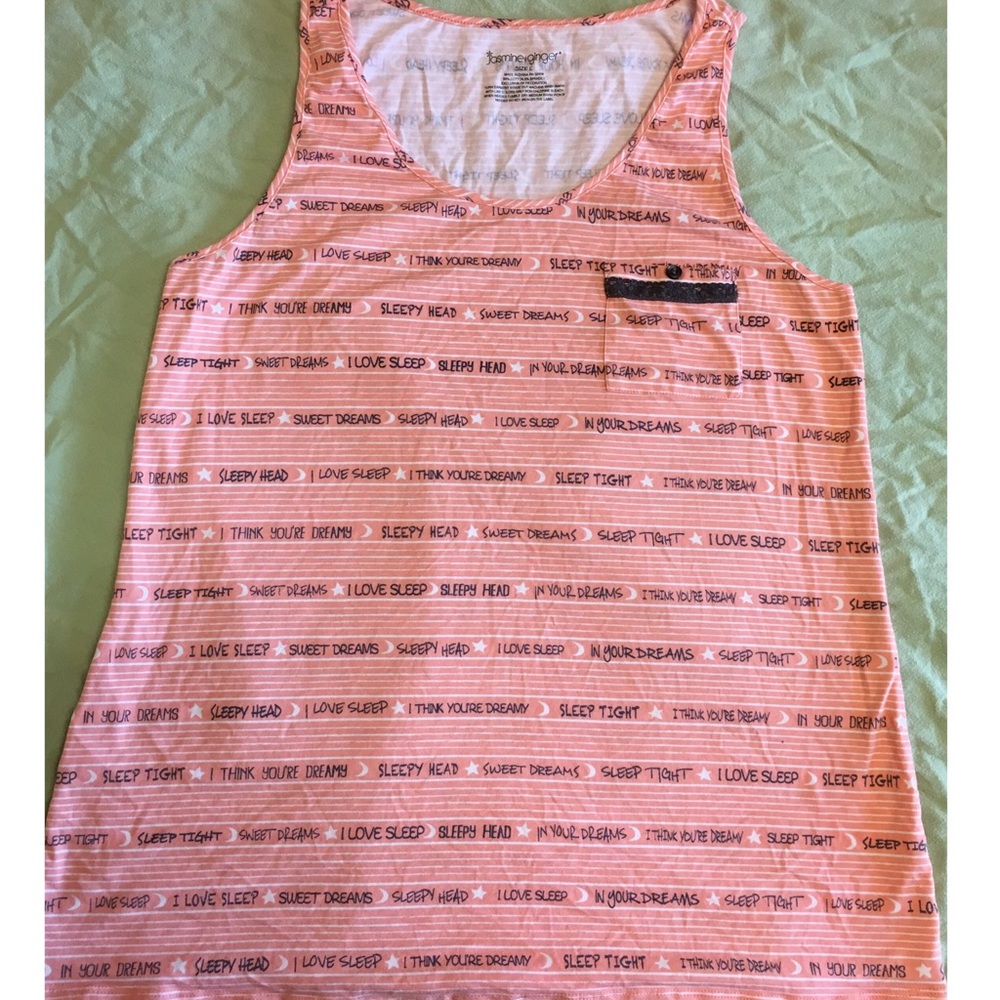 Jasmine & Ginger Sleep Tank Top