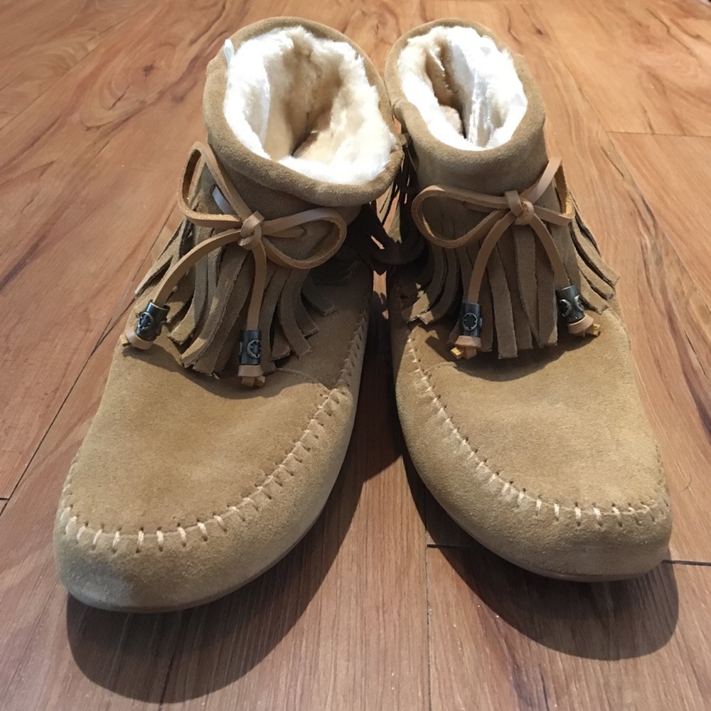 Lucky brand cozy moccasins