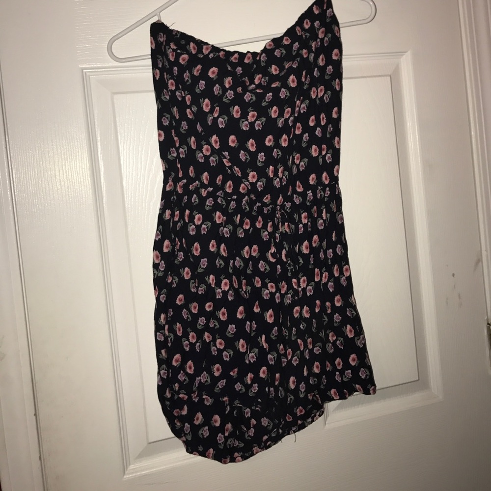 wet seal sleeveless floral romper