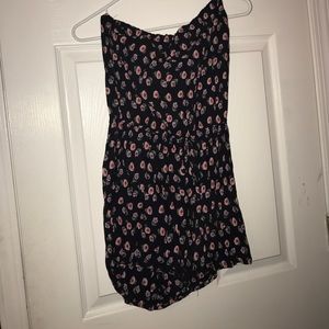 wet seal sleeveless floral romper