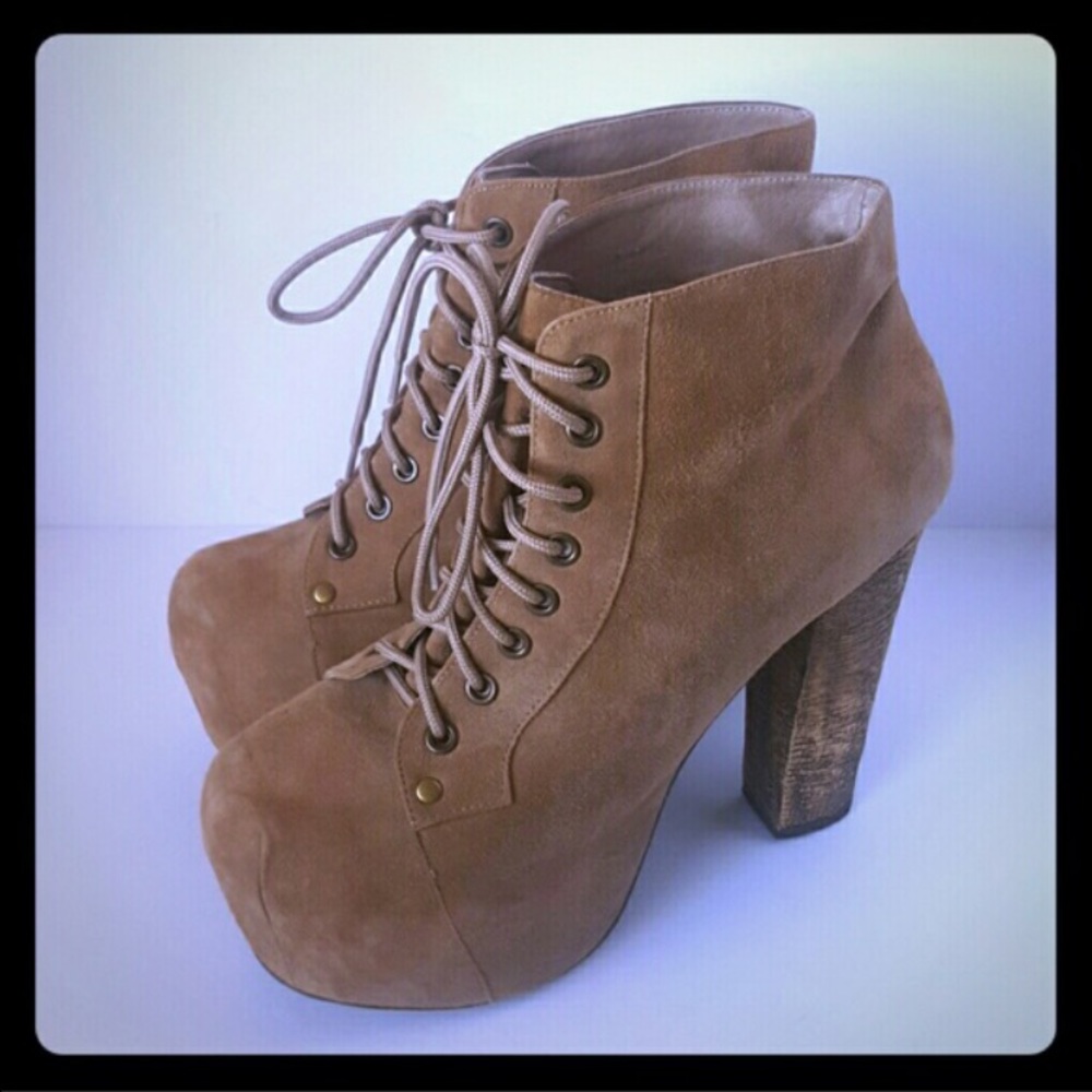 Jeffrey Campbell lita platform booties - Picture 1 of 4