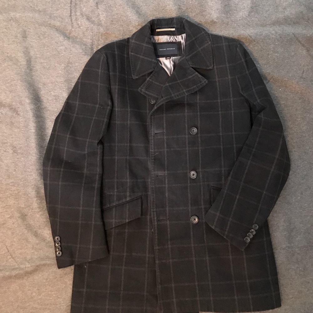 Banana republic pea coat