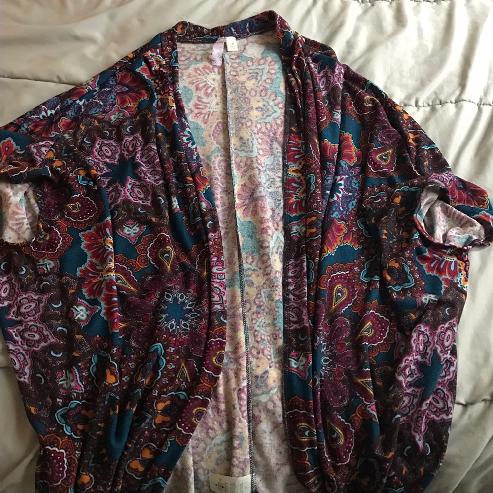Multicolored Boho Cardigan