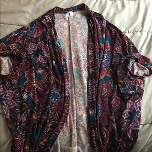 Multicolored Boho Cardigan