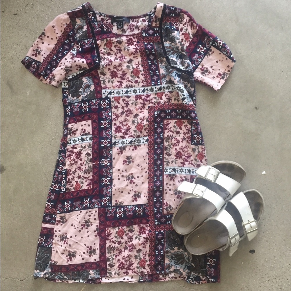 Bohemian T Shirt Minidress