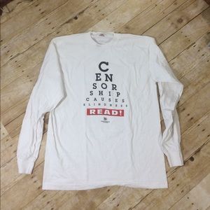 Censorship long sleeve tee