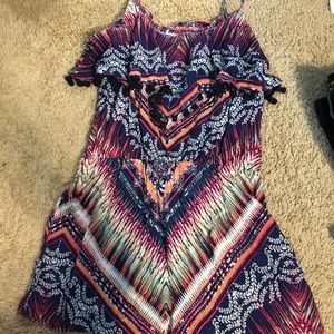 Printed romper