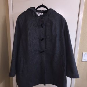 Ava &Viv wool toggle coat