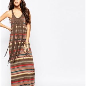 Denim and Supply by RL NWT fringed dress size S