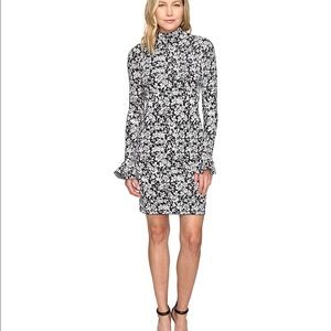 Michael Kors Bell Sleeve Floral Dress