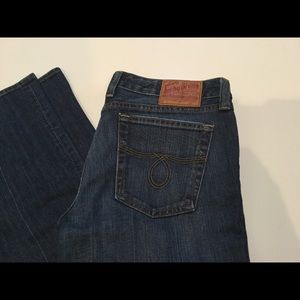 Lucky Brand Lola boot jean size 14/32