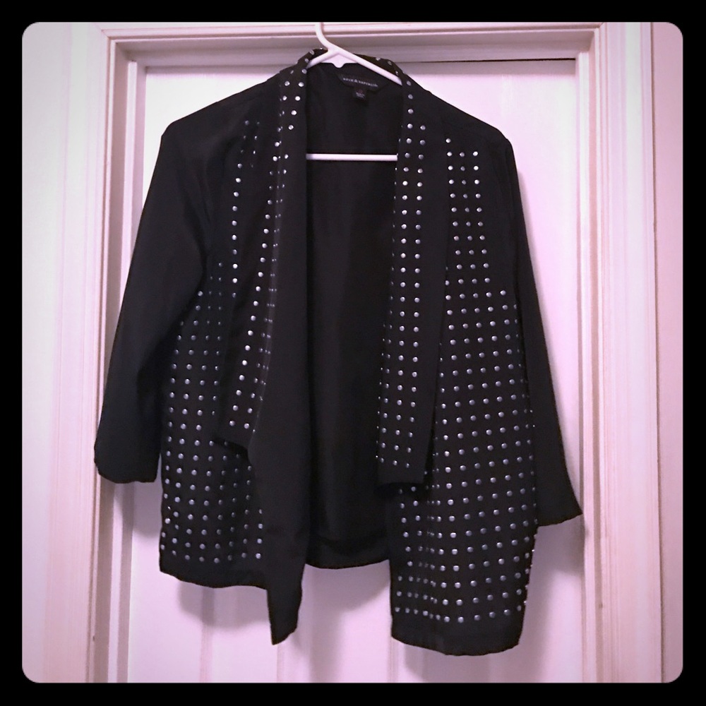 Rock & Republic studded blazer