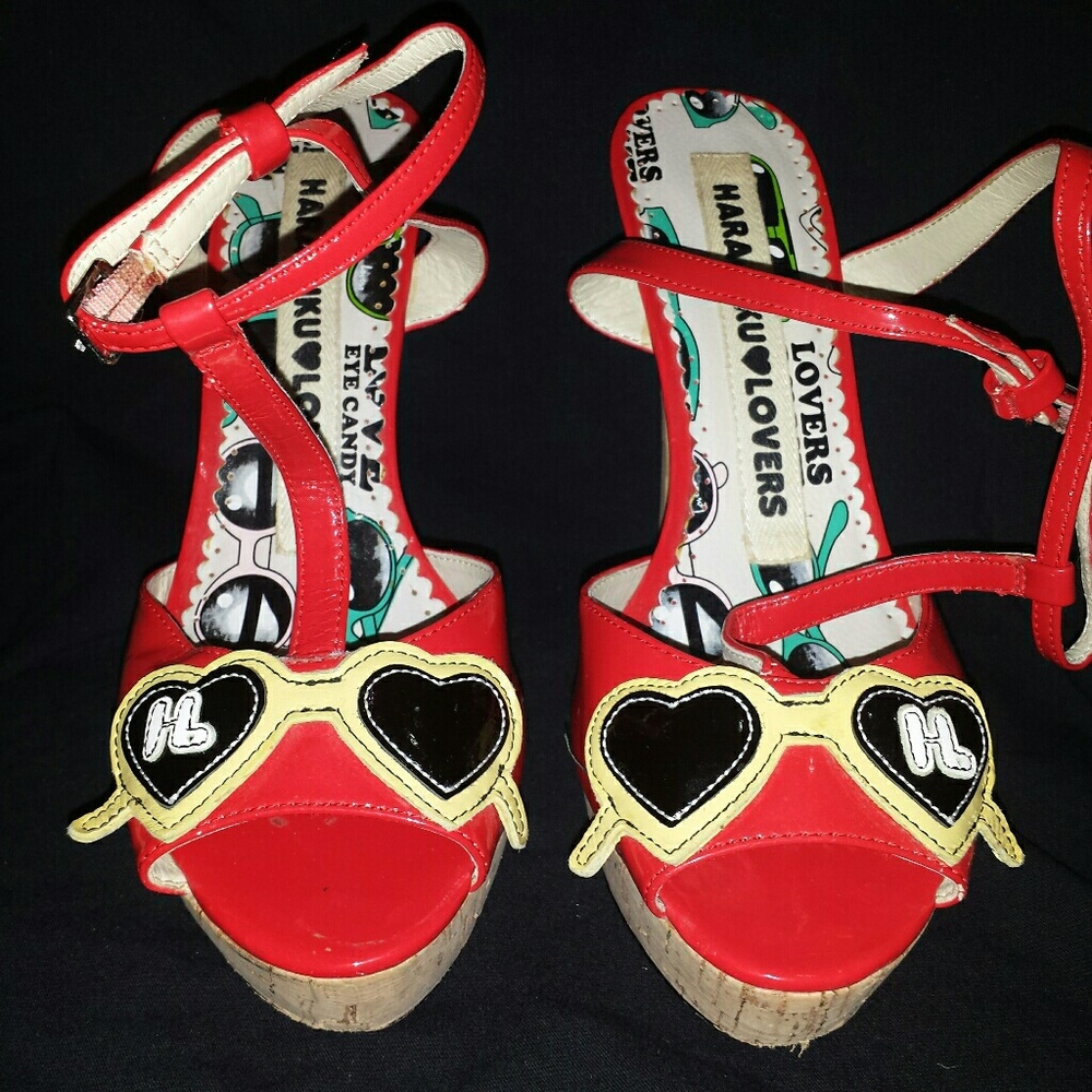 Harajuku cork platform Sandals