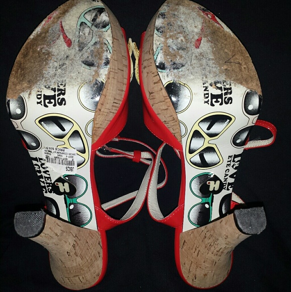 Harajuku cork platform Sandals - Picture 3 of 5