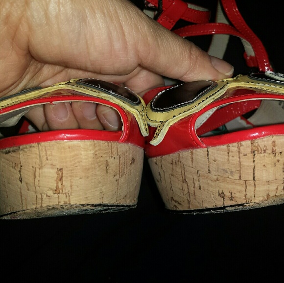 Harajuku cork platform Sandals - Picture 5 of 5