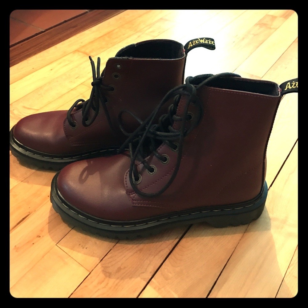 Brand new Dr Marten boots - Maroon
