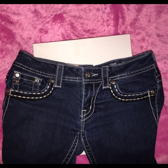 Blue denim Miss Me Jeans - Picture 4 of 4