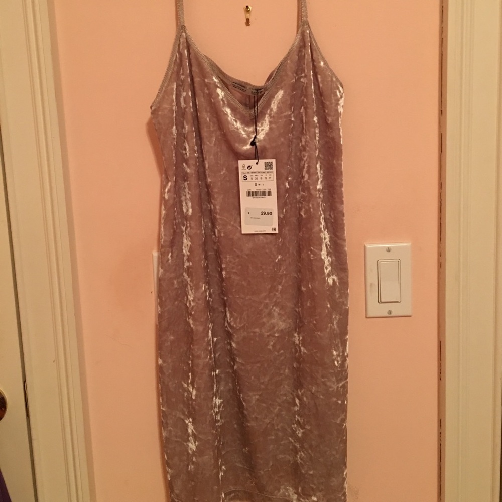 Zara Suede dress