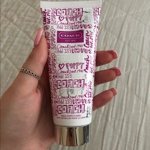 Coach poppy flower body lotion