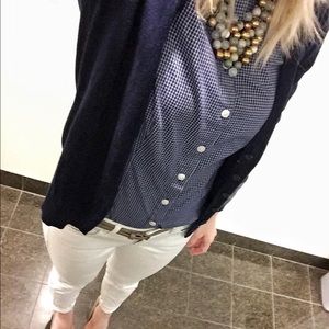 Van Heusen checkered button down