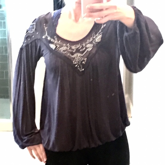 Free People Tops - Free People beaded top SALE Free People Tops - Free People beaded top SALE