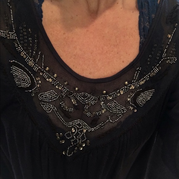 Free People Tops - Free People beaded top SALE Free People Tops - Free People beaded top SALE
