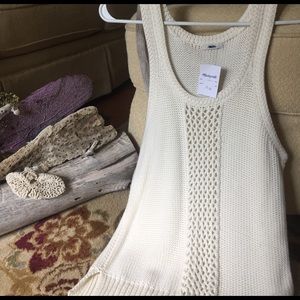 Crotchet Tank Top