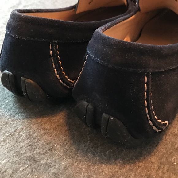 Ferragamo Blue Suede Shoes - Picture 5 of 6