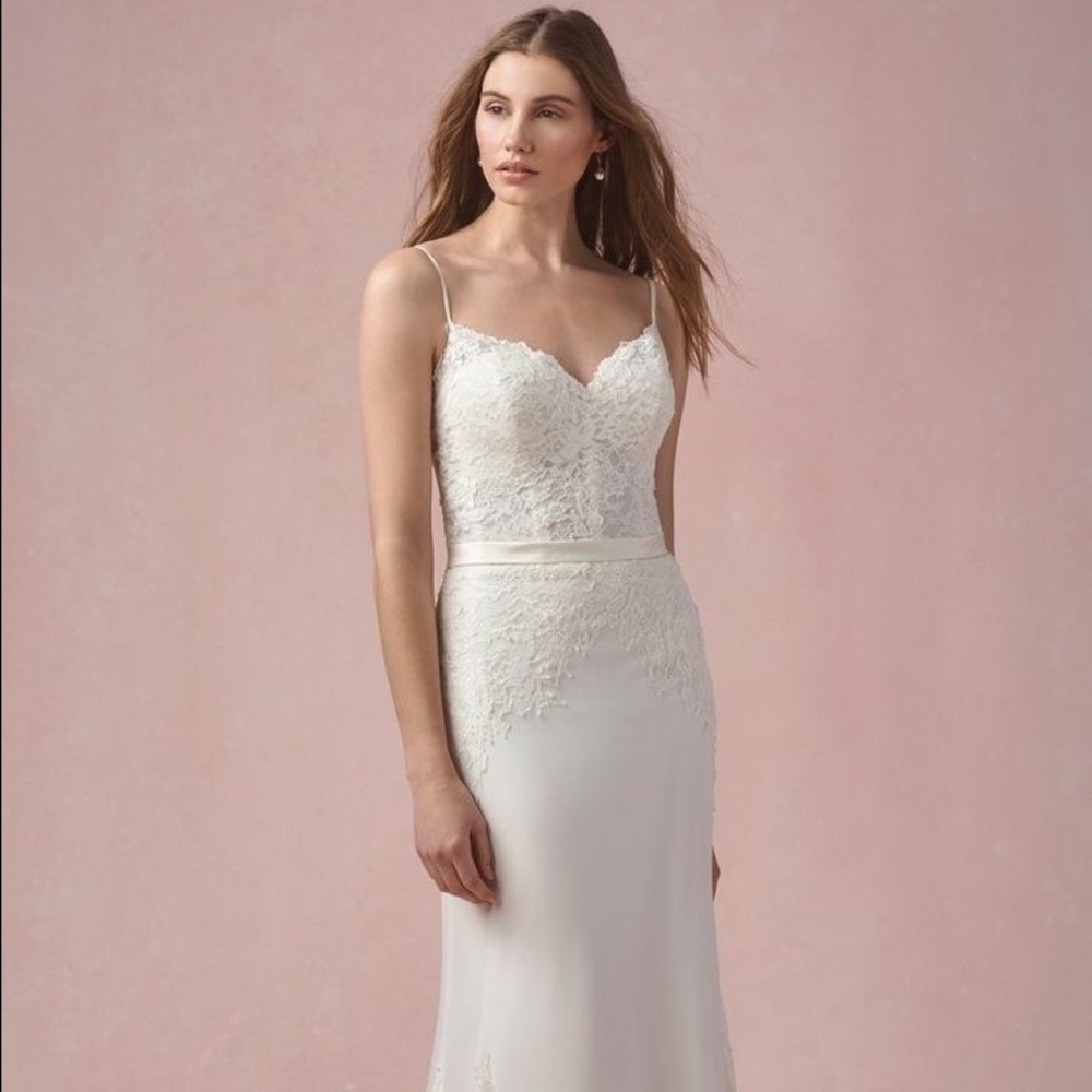 Watters WTOO Katy Wedding Dress in Ivory Size 4