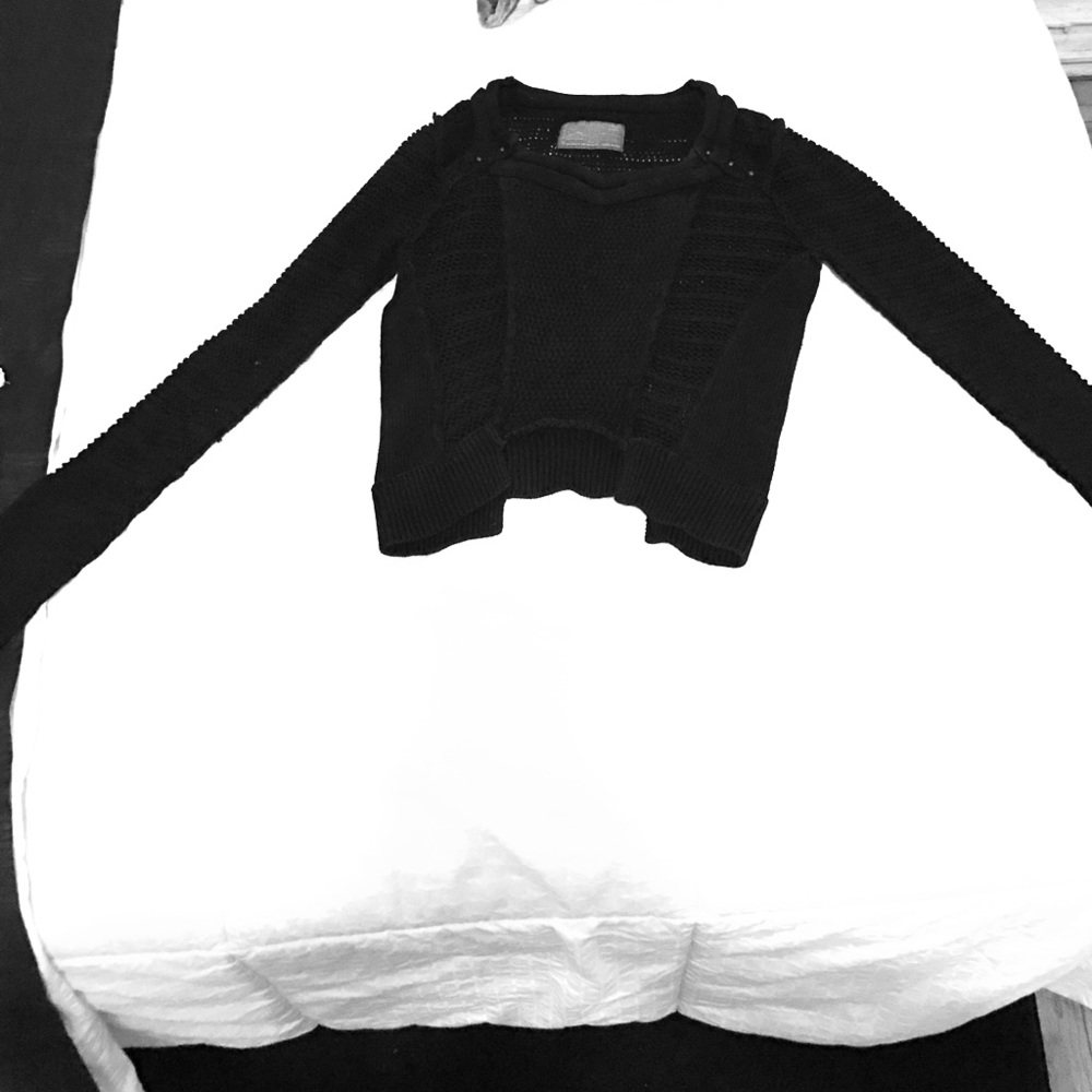 All Saints Cropped Sweater