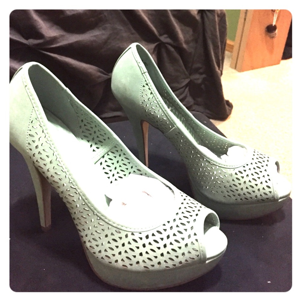 Mint high heels