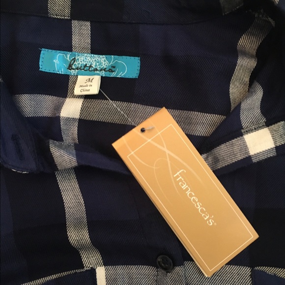 Francesca's Collections Tops - Francesca's plaid top Francesca's Collections Tops - Francesca's plaid top