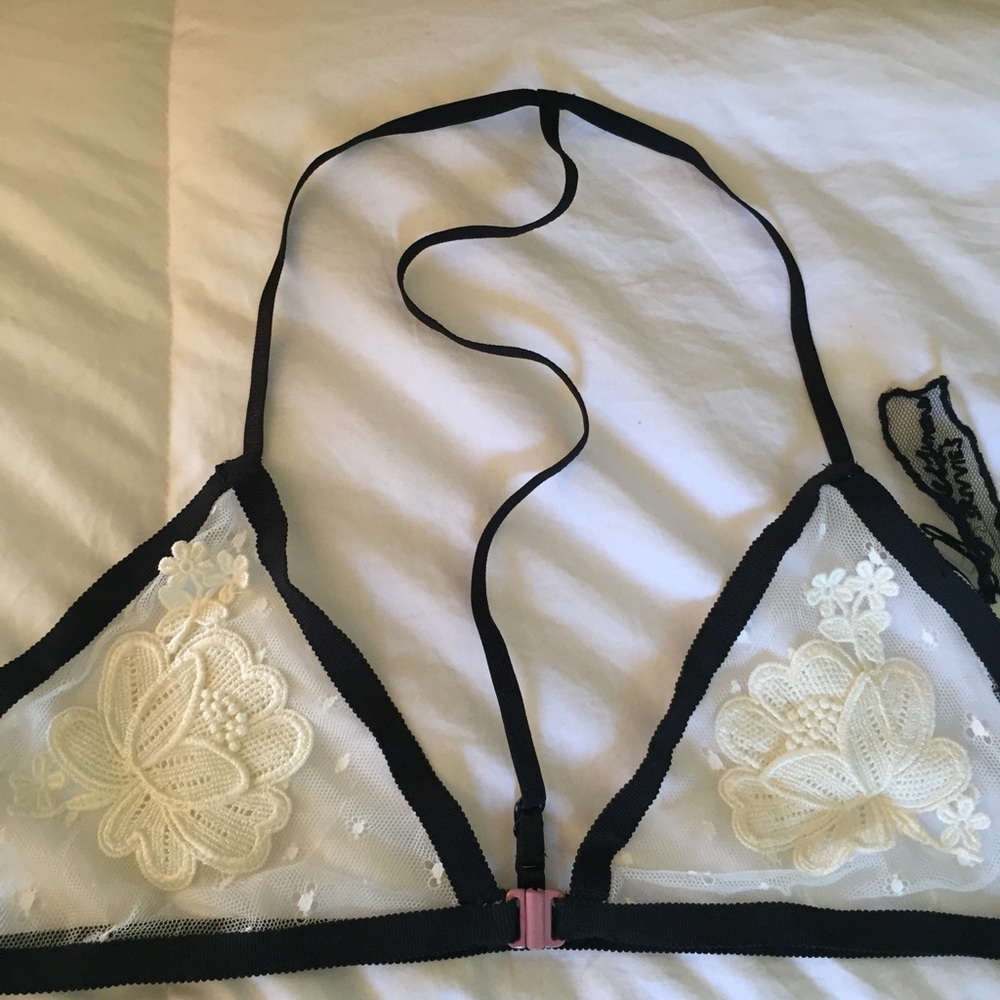 NWOT For Love And Lemons Peek A Boo Bralette